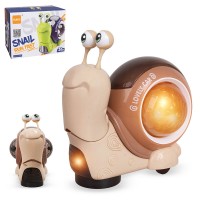 Развивающая игрушка Улитка 13см на бат. ЗВУК,СВЕТ RS-9024C в коробке 2346018 Tongde 