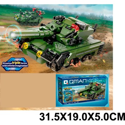 Конструктор Танк 329дет. 42112 , 2377249 Qman 