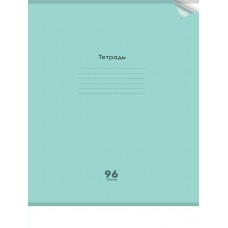 Тетрадь 96 л. клетка скр. А4 цвет.пласт.обл. plastic cover 