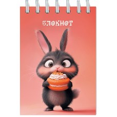 Блокнот А7 48л на гребне 