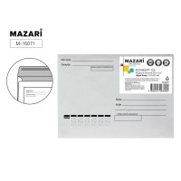 Конверт 162х229 мм. С5 Куда-Кому, клеевой край, 1/50шт. M-16071 MAZARI Конверт 162х229 мм. С5 Куда-Кому, клеевой край, 1/50шт. M-16071 MAZARI