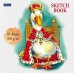 Скетчбук А5 40л 165х165мм 