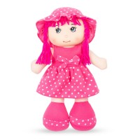 Игрушка мягкая Кукла 35см 58714 в пакете 1303210 Tongde 