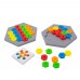 Игра настольная Цветная доска 5207 в коробке 2042374 Tongde 