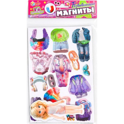 Игра на магнитах в пакете с хедером. 
