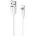Кабель (BX19) Apple 8-pin 1м, белый 111562 Borofone 