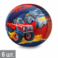 Набор тарелок бумажных. (d=18 см) 