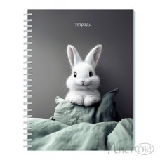 Тетрадь 40 л. клетка на гребне 
