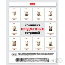 Комплект предм. тетр. А5 24л 