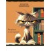 Тетрадь предм. А5 48л, ЛИНИЯ скр. ЛИТЕРАТУРА «ПРО ХВОСТ» стандарт, тисн холст 48-2501 Проф-Пресс  Тетрадь предм. А5 48л, ЛИНИЯ скр. ЛИТЕРАТУРА «ПРО ХВОСТ» стандарт, тисн холст 48-2501 Проф-Пресс