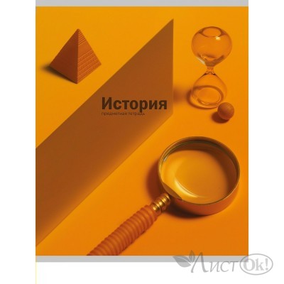 Тетрадь предм. А5 48л, кл., скр. ИСТОРИЯ «НА УРОКЕ» софт-тач 48-2371 Проф-Пресс 