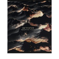 Тетрадь предм. А5 48л, кл., скр. ИСТОРИЯ «BLACK&GOLD» хол.фол,софт-тач,выб.лак 48-2709 Проф-Пресс 