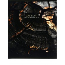 Тетрадь предм. А5 48л, кл., скр. ОБиЗР «BLACK&GOLD» хол.фол,софт-тач,выб.лак 48-2712 Проф-Пресс 