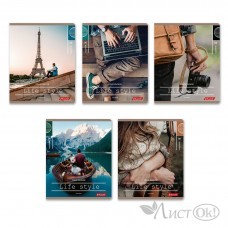 Тетрадь 96 л. клетка скр. A5 60 г/кв.м , ...