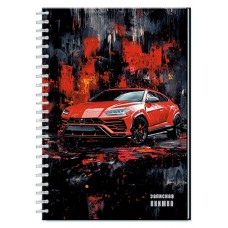 Книжка записная А5 96л. на гребне 7БЦ 