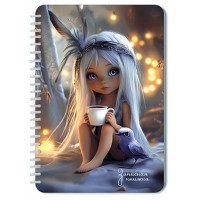 Книжка записная А5 40л. на гребне кл. 