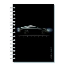 Книжка записная А6 100л. на гребне 7БЦ 