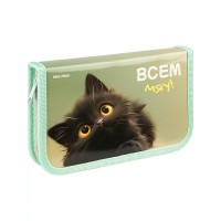 Пенал 1-секционный большой МИЛЫЙ КОТИК-1 190х115, глянц.ламинир. ПН-7386 Проф-Пресс 