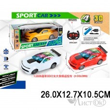 Игрушка на упр. Машина 19см с USB СВЕТ 4 функции DYQ042-5 в коробке 2232683 Tongde 