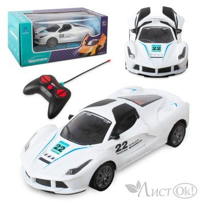 Игрушка на упр. Машина 23см СВЕТ 4 функции 123-33A в коробке 2374645 Tongde 