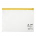 Папка на молнии zip-lock A4 120 мкм песок . желтый замок Classic EC21121009 EXPERT COMPLETE 