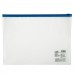 Папка на молнии zip-lock A4 120 мкм песок . синий замок Classic EC21121002 EXPERT COMPLETE 