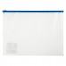Папка на молнии zip-lock A4 120 мкм песок . синий замок Classic EC21121002 EXPERT COMPLETE 