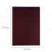 Планшет А4 Classic PVC с крышкой мет. прижим. бордовый EC18826 EXPERT COMPLETE 