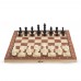 Игра 3в1 Шахматы, Шашки, Нарды /магнитная/ W2802M в коробке 2380425 Tongde 