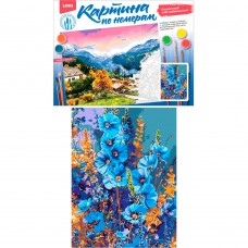 Картина по номерам 28,5х38 см на картоне 