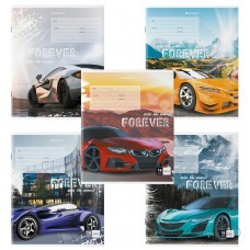 Тетрадь 18 л. клетка обложка картон, SPORTS CAR , 106479 Brauberg 