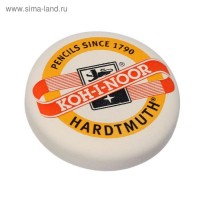 Ластик мягкий круглый 6240, D=41, для карандашей 3В-3Н 6240041001KK Koh-I-Noor 