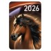 Календарь карманный на 2026г. 91х62мм, УФ-лак глянцевый 30000807 Империя поздравлений 