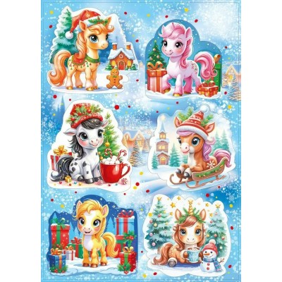 Наклейки двусторонние 