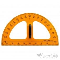 Транспортир для школьной доски, с держателем 180°, 50 см, желтый, 2574-1 