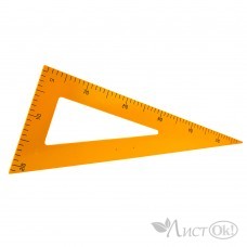 Треугольник для школьной доски, 30°, 57*21 см, пластик 2576-1 