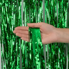 Занавес из дождика 1*2м Зеленый, Металлик, 100-200, 6014412 Волна веселья 