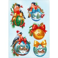 Наклейки двусторонние 