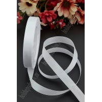 Лента атласная 1,2 см*25 ярд SF-1360, белый №01, 111-34 Лента атласная 1,2 см*25 ярд SF-1360, белый №01, 111-34