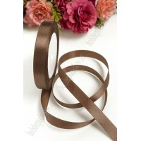 Лента атласная 1,2 см*25 ярд SF-1360, коричневый №030, 111-92 Лента атласная 1,2 см*25 ярд SF-1360, коричневый №030, 111-92