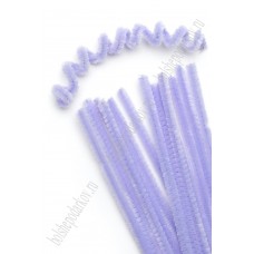Проволока пушистая 6мм 30см синельная SF-3311, светло-фиолетовый, цена за 1шт. 96-54 