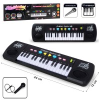 Синтезатор 48,5см с микрофоном 3120A в коробке 2371072 Tongde Синтезатор 48,5см с микрофоном 3120A в коробке 2371072 Tongde