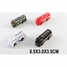 Игрушка инерционная Автобус 8,5см 399-86 в пакете 1511521 Tongde 