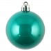 Набор шаров 6см 6шт перл, мат пластик изумрудный 241913 ЛЬДИНКА 