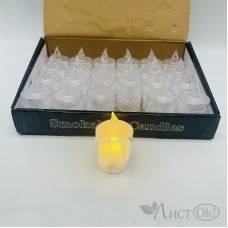 Свеча LED декор. 6,5см 2100C 