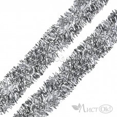 Мишура новогодняя d-5 см, дл-2м, серебро S1972 Снеговичок Мишура новогодняя d-5 см, дл-2м, серебро S1972 Снеговичок