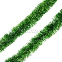 Мишура новогодняя d-8 см, дл-2м, зелёная S0227 Снеговичок Мишура новогодняя d-8 см, дл-2м, зелёная S0227 Снеговичок