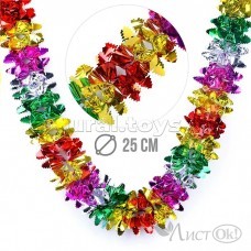 Гирлянда-растяжка. 2,2 м. Новогоднее украшение S1967 Снеговичок 