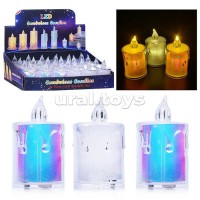 Свеча LED декоративная, сувенирная, эффект живого огня. 7 x 4 x 4 см S2235 Снеговичок Свеча LED декоративная, сувенирная, эффект живого огня. 7 x 4 x 4 см S2235 Снеговичок