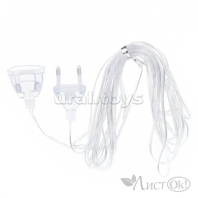 Сетевой шнур для электрогирлянды 5м. S01531-2 Снеговичок 